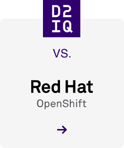 D2iQ vs OpenShift